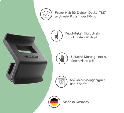 WunderClip® Deckelhalter für Thermomix TM7