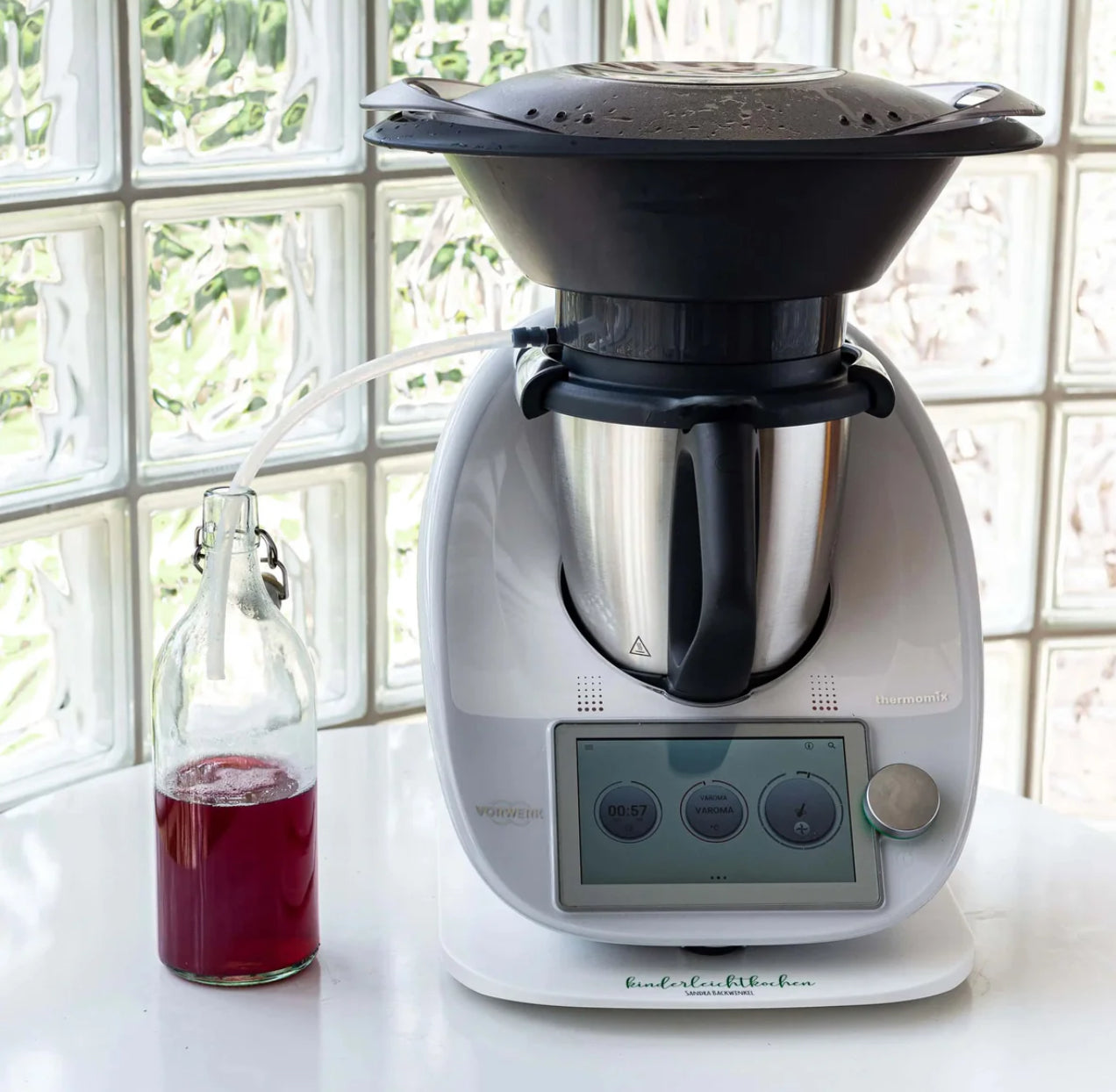 Dampfentsafter-Aufsatz von MixFino® für Thermomix TM6, TM5, TM31 und TM Friend