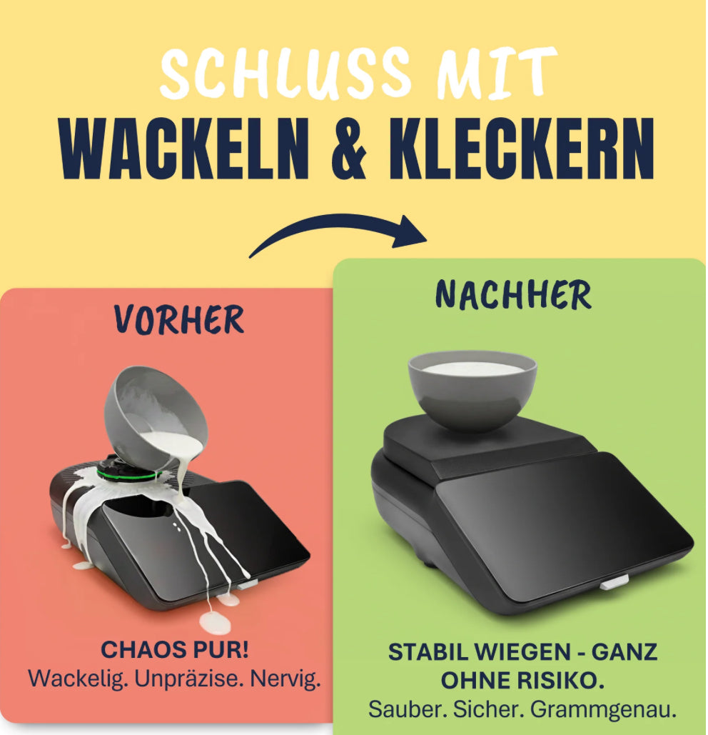 WiegeBase von MixFino® | Wiege-Aufsatz & Schutz für Thermomix TM7