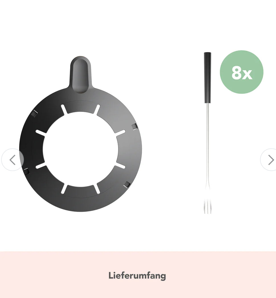 Meltimizer | Fondue-Deckel passend für Thermomix TM7
