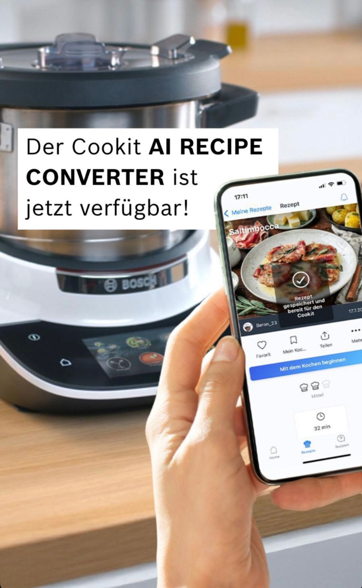 Bosch Cookit®️Mega-Doppel-Deal-auf Anfrage erhältlich ➡️ Jetzt Angebot einholen. Lieferung durch Bosch,versandkostenfrei! Lieferung nur für Deutschland