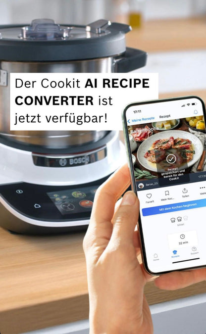 Bosch Cookit®️Mega-Doppel-Deal-auf Anfrage erhältlich ➡️ Jetzt Angebot einholen. Lieferung durch Bosch,versandkostenfrei! Lieferung nur für Deutschland