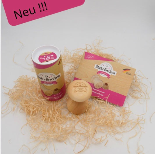 MAKRÖNCHEN 5 CM (INKL. REZEPTHEFT & ANLEITUNG)