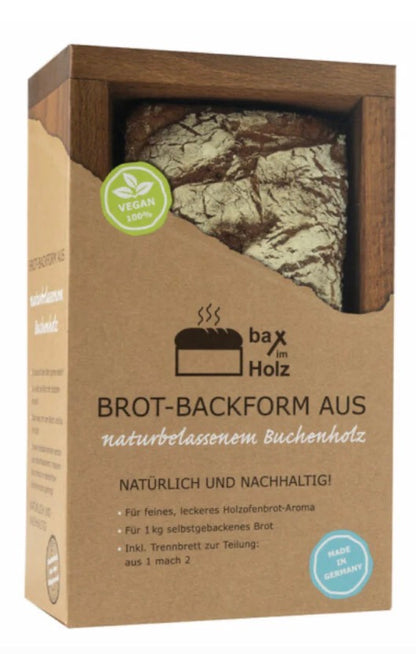 Kraft Leibla Brot-Set & Fränkisches Bio Leinöl-Kalt gepresst & Naturbelassen, 0,1Liter. Biokontrollstelle: DE-ÖKO 006