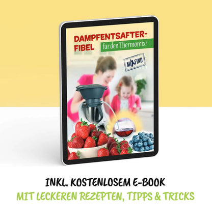 Dampfentsafter-Aufsatz von MixFino® für Thermomix TM6, TM5, TM31 und TM Friend