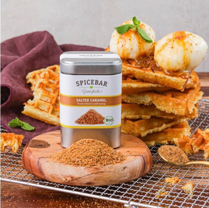 Salted Caramel,Bio. 130g Pures Glück in süß-salzig-Rezept in der Beschreibung-