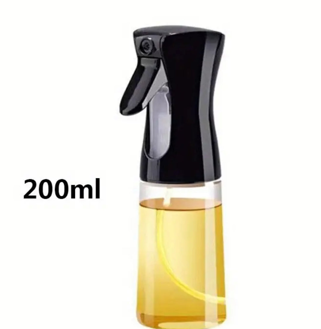 Sprühflasche 200ml, für Öl, Essig und Wasser, kein Glas, in Schwarz od – Back-Hulda-Shop