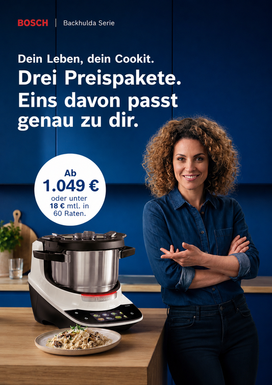 Bosch Cookit®️Mega-Doppel-Deal-auf Anfrage erhältlich ➡️ Jetzt Angebot einholen. Lieferung durch Bosch,versandkostenfrei! Lieferung nur für Deutschland