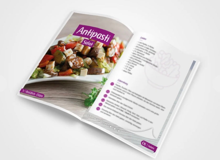 RuckZuck-Salate-Frische Salatideen für jeden Tag. Auch im Salat-Set erhältlich.