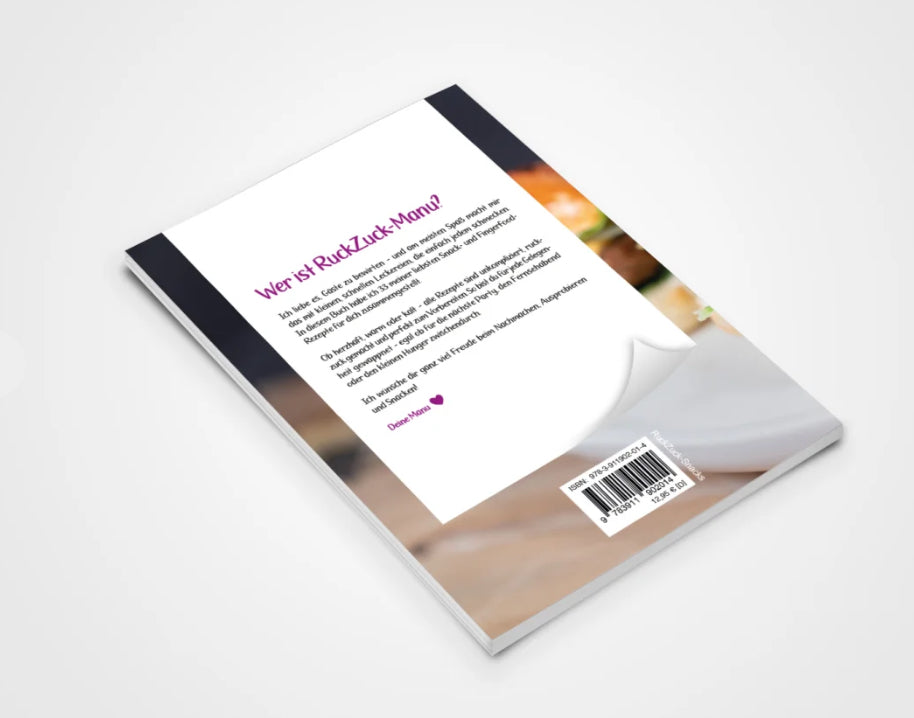 RuckZuck-Snacks - Fingerfood für jede Gelegenheit | 33 Rezepte mit und ohne Thermomix®