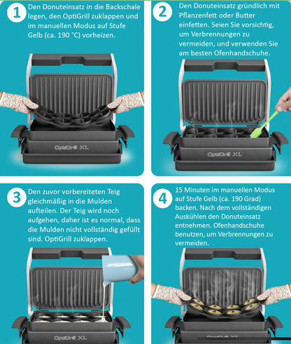 ZauberFry - Donuteinsatz für OptiGrill XL