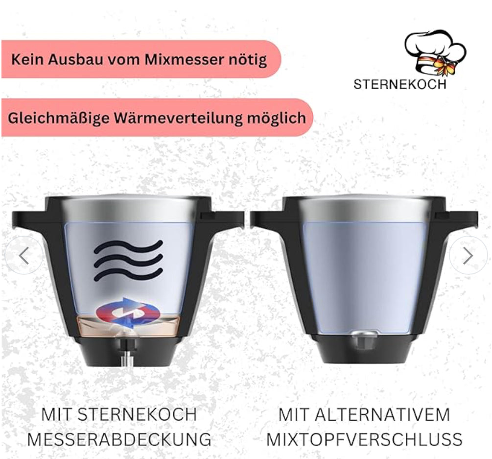 STERNEKOCH Messerabdeckung für Monsieur Cuisine Smart, Trend, Connect