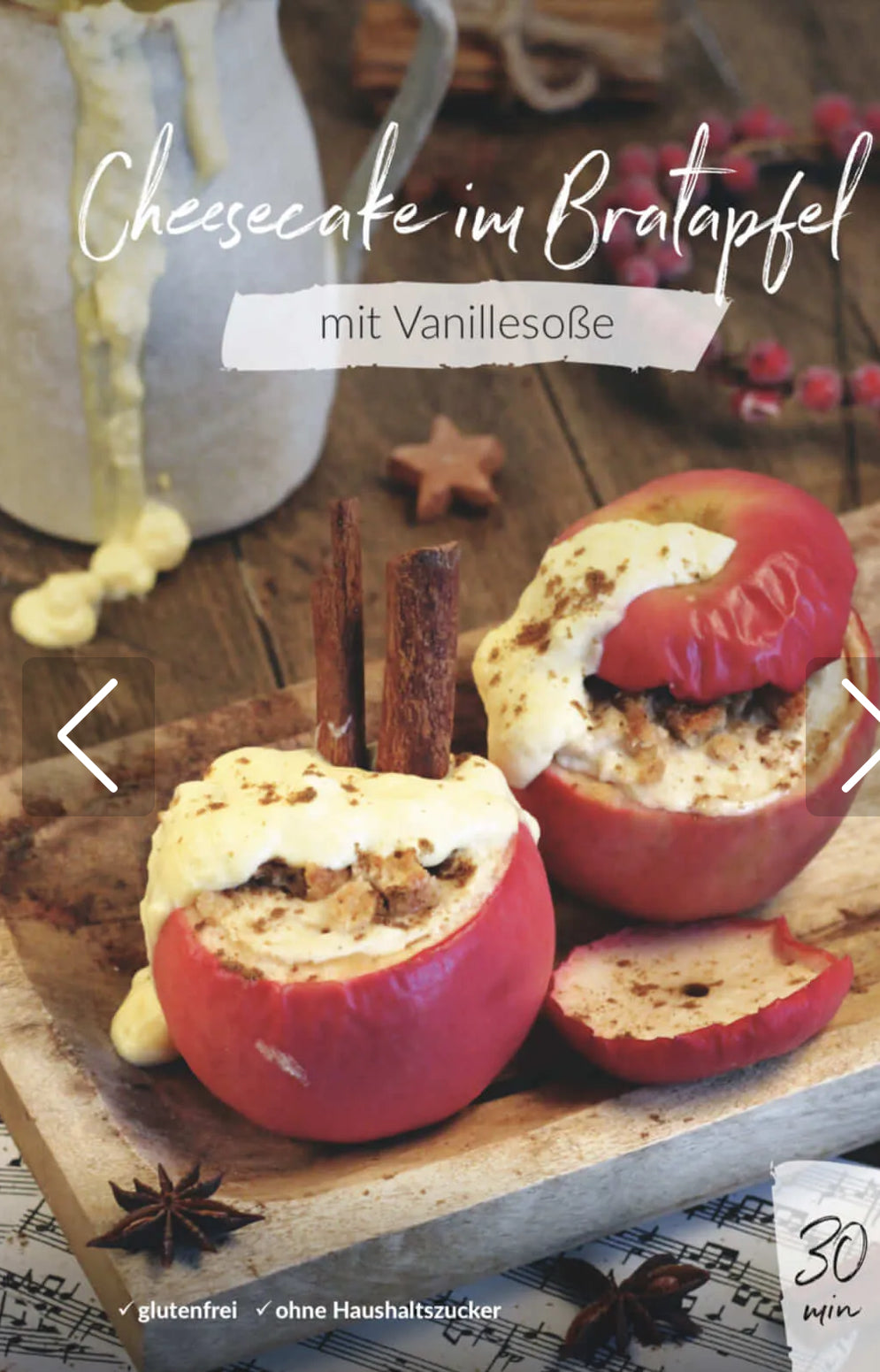 Weihnachten neu erleben-köstlich und zuckerfrei! „Winterlieblinge by fitgemixt.“ Alle Rezepte lassen sich auch ohne Thermomix®️ leicht herstellen