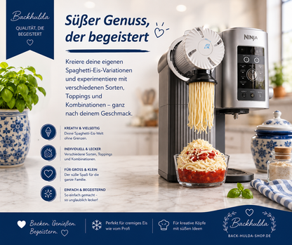 Swirlyzer | Spaghetti-Eis-Aufsatz für Ninja Creami Swirl