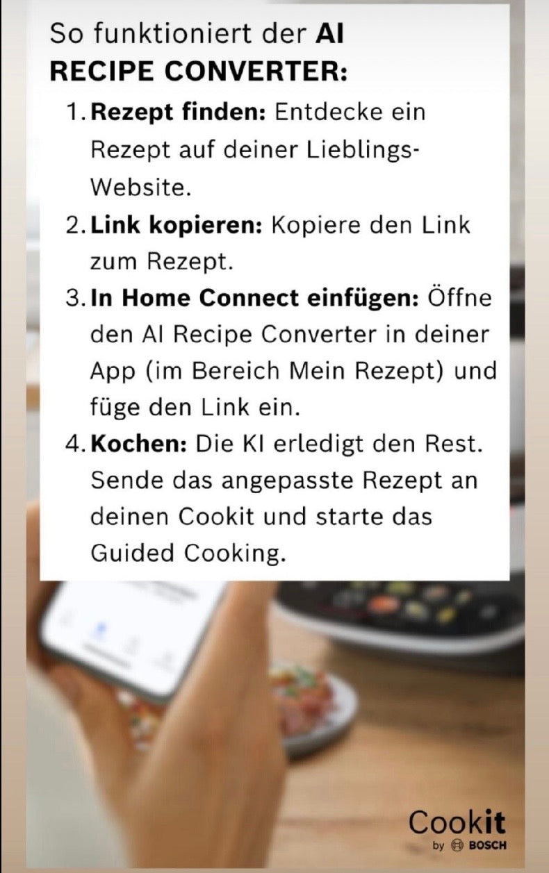 Bosch Cookit®️Mega-Doppel-Deal-auf Anfrage erhältlich.