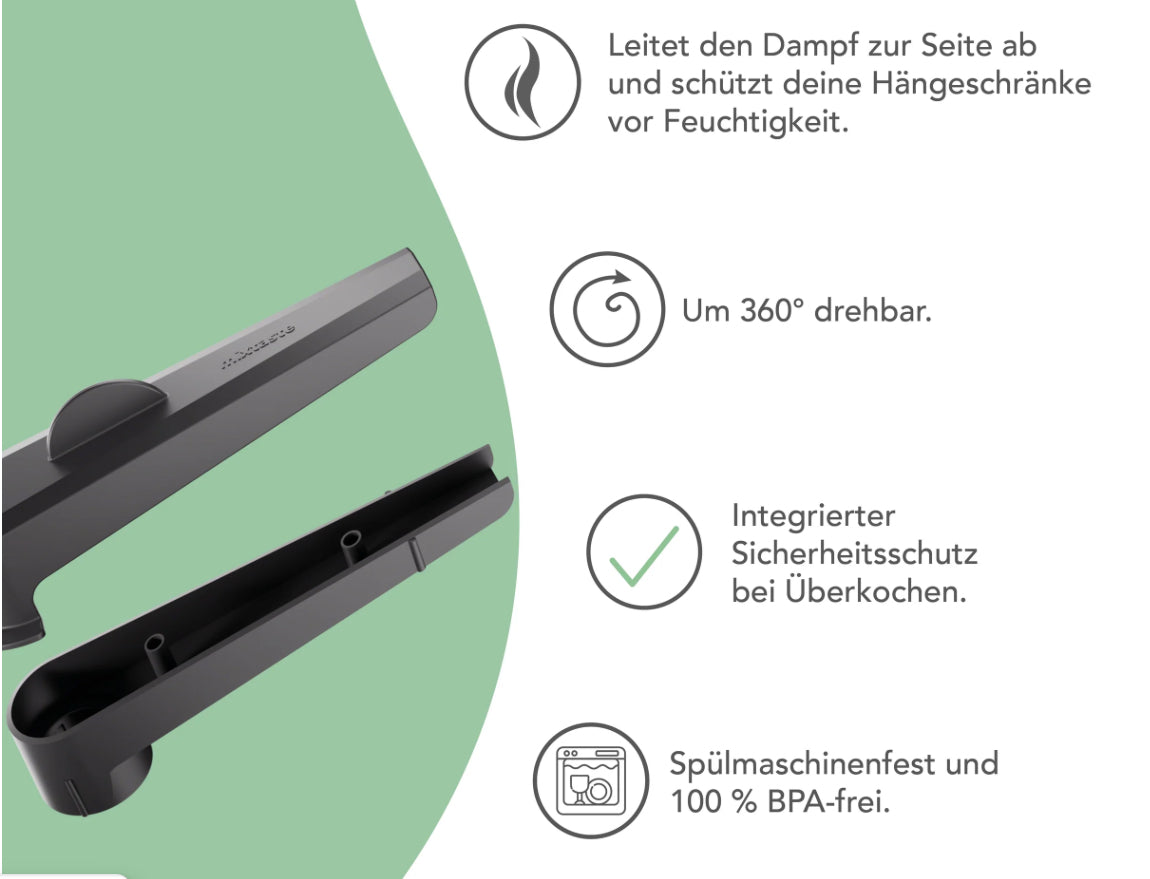 mixtaste® | Dampfumleiter-Kamin für Thermomix TM7