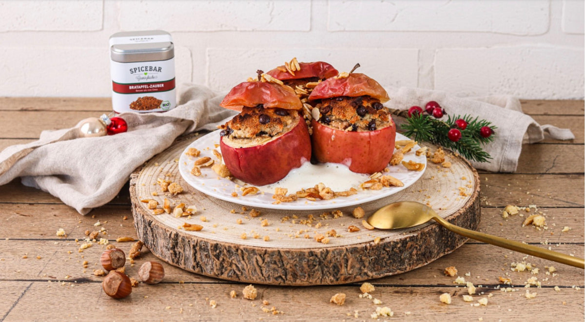 Bratapfel-Zauber. Bio 110g-Besser als von Oma-Rezept in der Beschreibung-