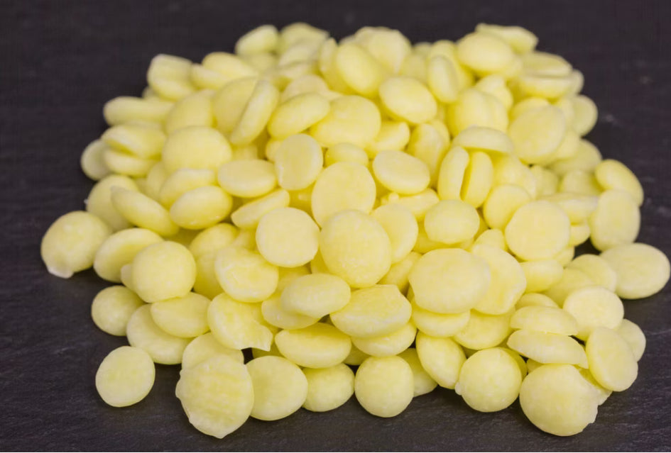 Kakaobutter Chips 100% reine Kakaobutter-Vegan-Glutenfrei-Laktosefrei,250g