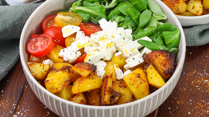 Kartoffelknaller Bio. 90g-Für Brat- und Röstkartoffeln-Rezept in der Beschreibung