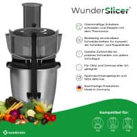 Wundermix© WunderSlicer© & WunderZoodler© im Sparset für Thermomix TM6/TM5/TM31