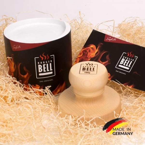 Der Burger Bell 160g-Perfektion für deine Burger ! Ein fränkisches Original, mit Rezeptheft. Inkl. Antihaft-Trennblätter 100Stück!