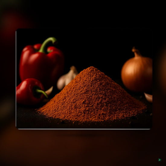 Altdeutsches Gulasch Gewürzmischung. Nachfüllpack. Wird wöchentlich frisch von der Gewürzmühle (5km von uns)abgefüllt!