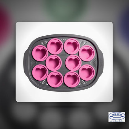 Muffinizer® | inkl. 10 Förmchen für Monsieur Cuisine Smart, Trend, Connect – Clean Showcase Plus