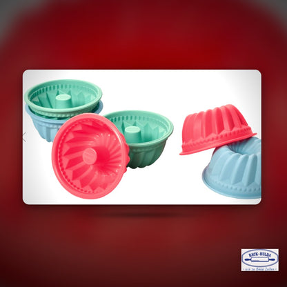 Hochwertige LURCH FlexiForm®️ Muffinliner Gugelhupf 6er Set Pastel Mix,passend für den Muffinizer®️ von Wundermix, hier im Shop erhältlich. – Clean Showcase Plus