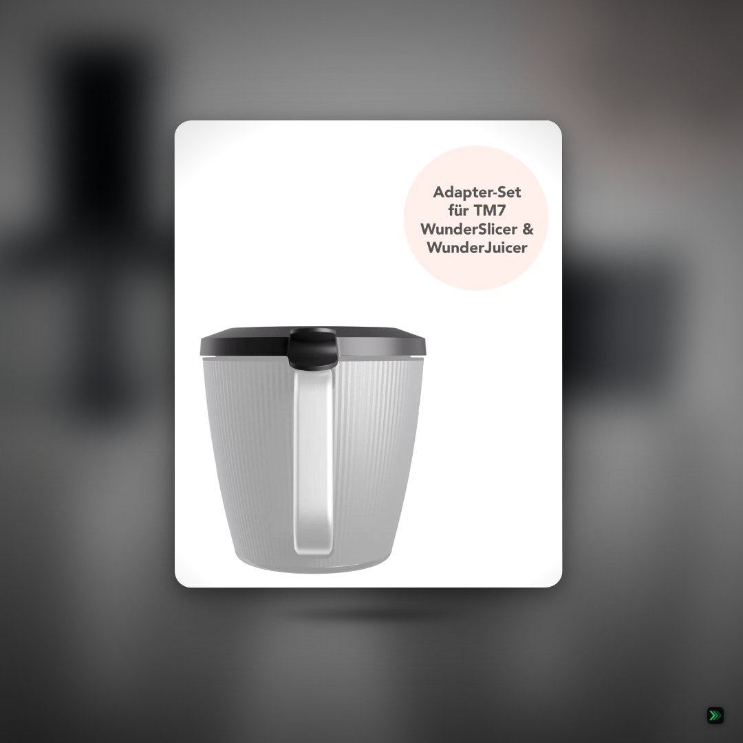 All-in-One Set für TM7-WunderSlicer V2, WunderJuicer & Adapter