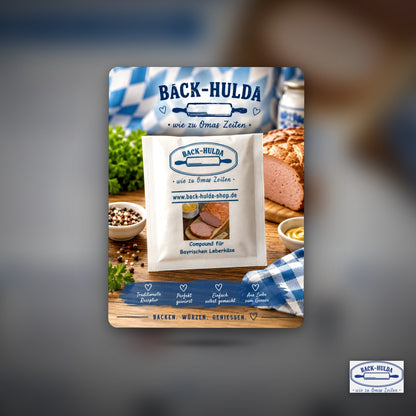 BAYERISCHER LEBERKÄSE COMPOUND – 23 GRAMM, Rezept für Thermomix, Monsieur Cuisine und Cookit-siehe Bilder-